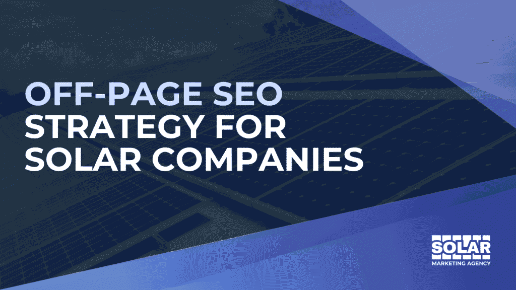 off page seo solar